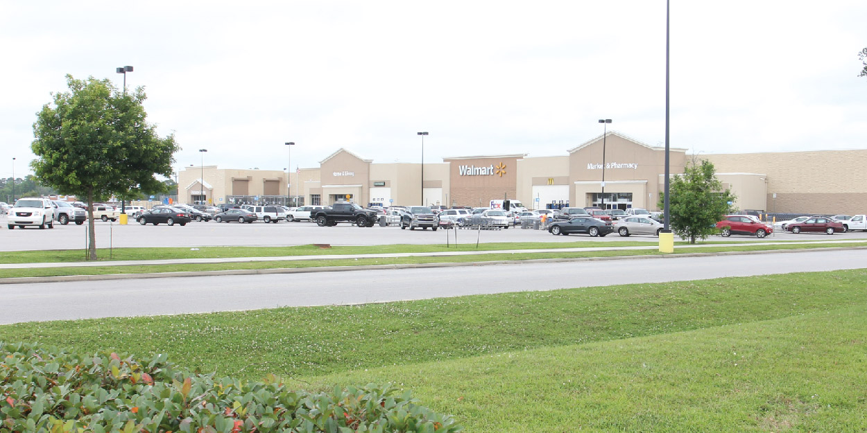 walmart broussard retail development Walmart in Broussard Louisiana is a Billeaud build to suit development